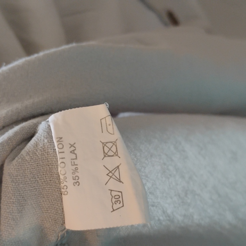Light Teal Button-Down Dress - Picture 4 of 4
